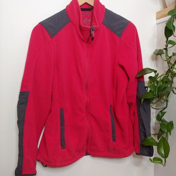 LL Bean Polartec WindPro Fleece, Pink, Medium - Picture 1 of 9